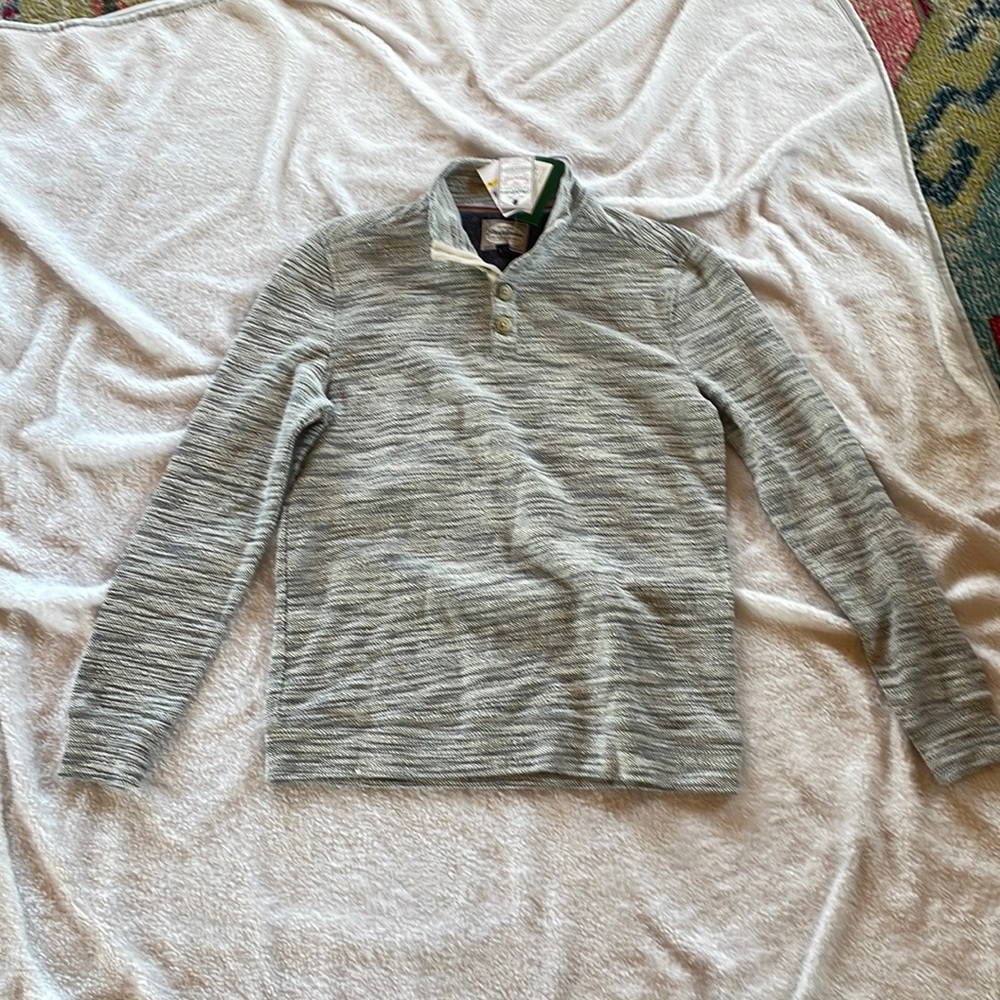 Flag and Anthem Pullover Sweatshirt